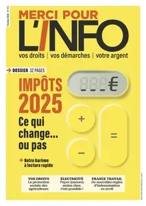 Merci Pour L'info N.601 - Février 2025